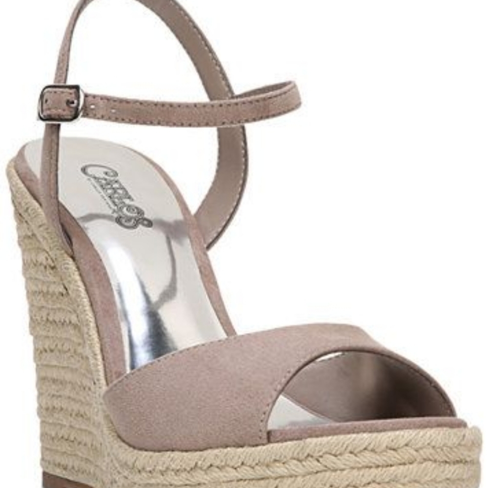 *Sold* Carlos Santanas Lillith Chunky Platform Espadrille Size11 - Picture 1 of 2